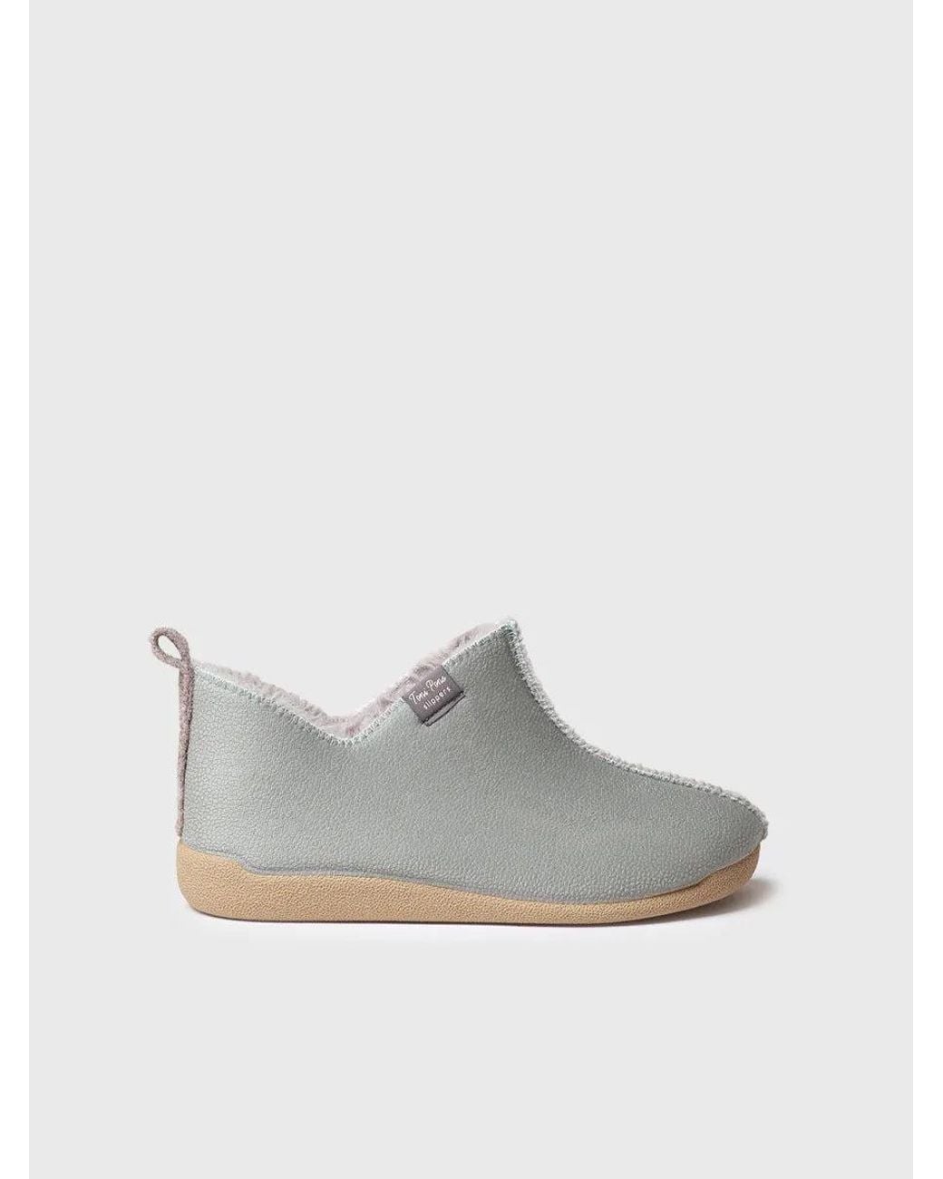 Toni Pons Gray High-Cut Slipper