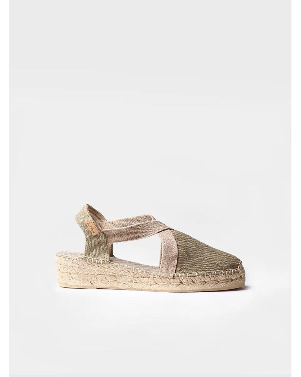 Toni Pons Natural Vegan Flat Espadrille