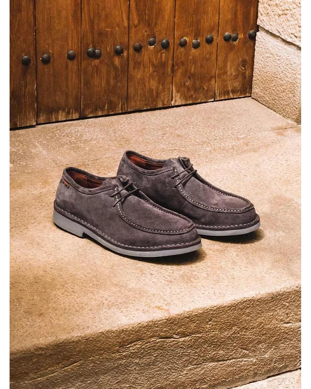 Toni Pons Natural Leather Lace-Up Ankle Boot For for men