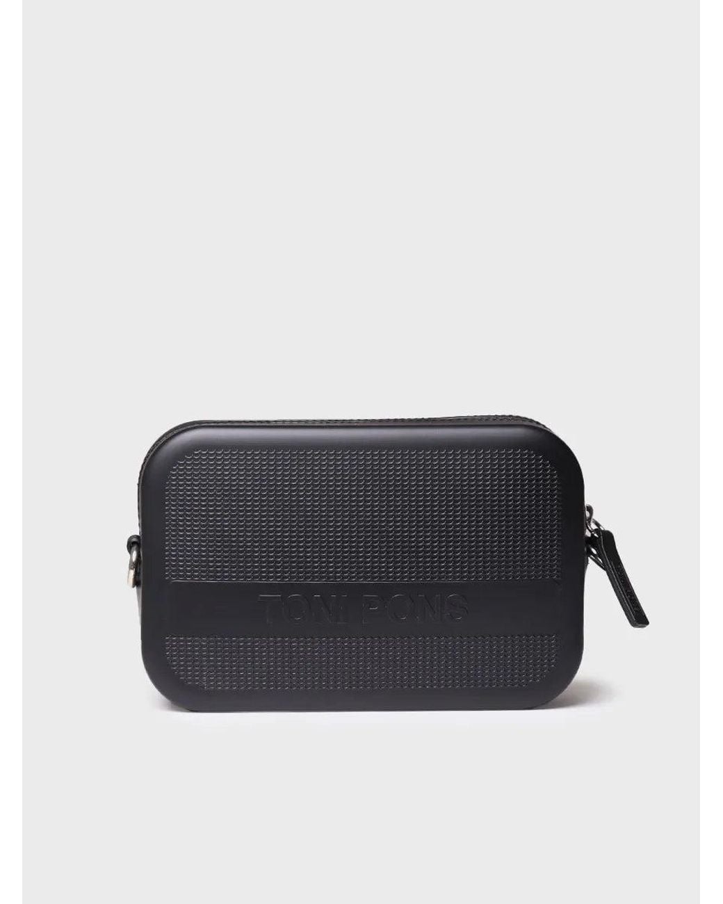 Toni Pons Blue Rubber Crossbody Bag