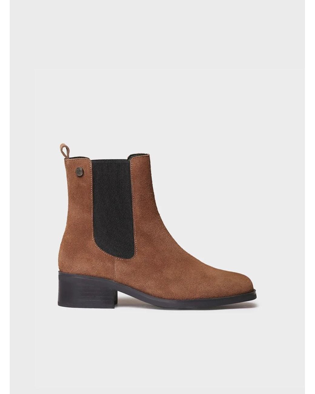 Toni Pons Brown Suede Chelsea Boot