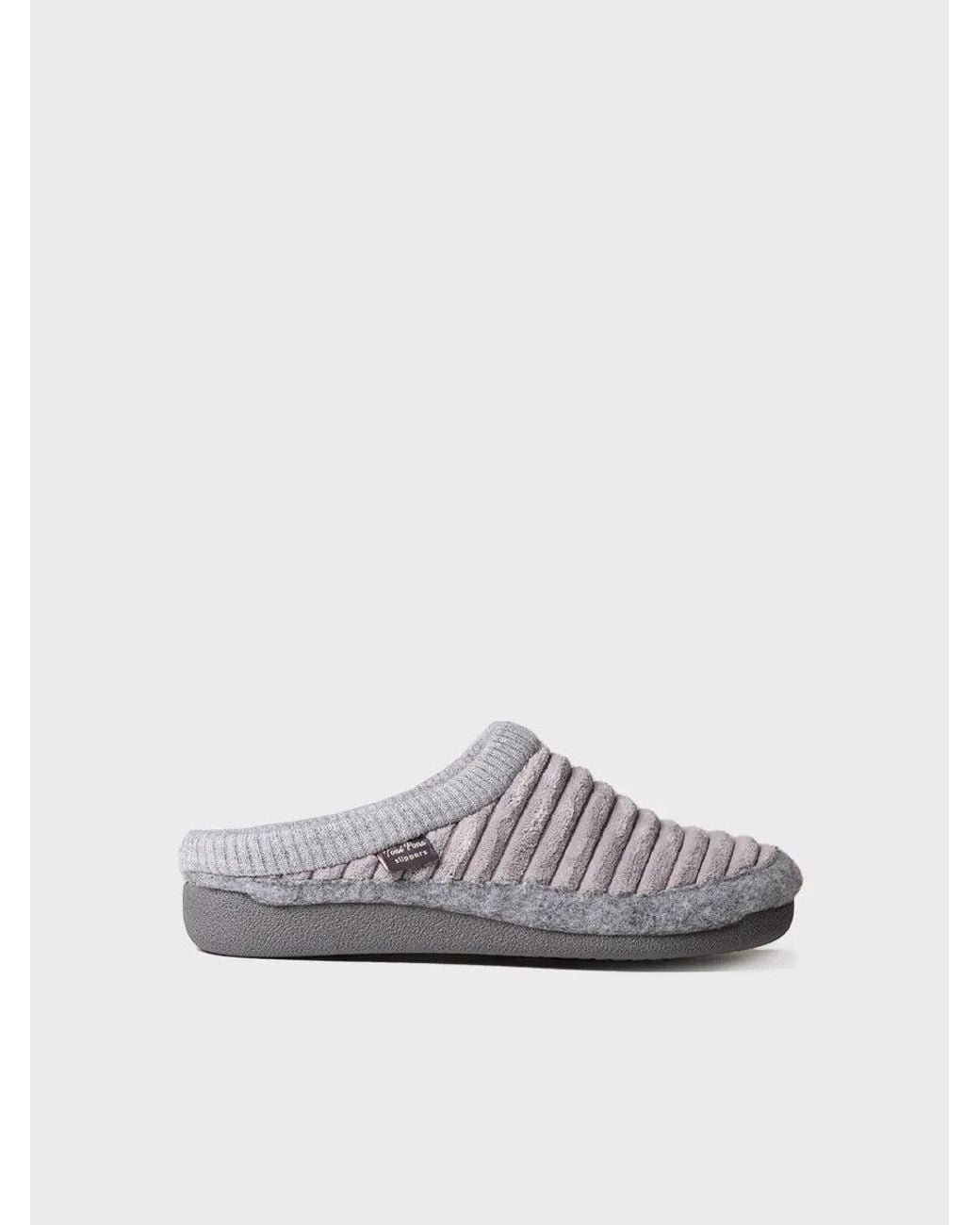 Toni Pons White Clog-Style Slipper