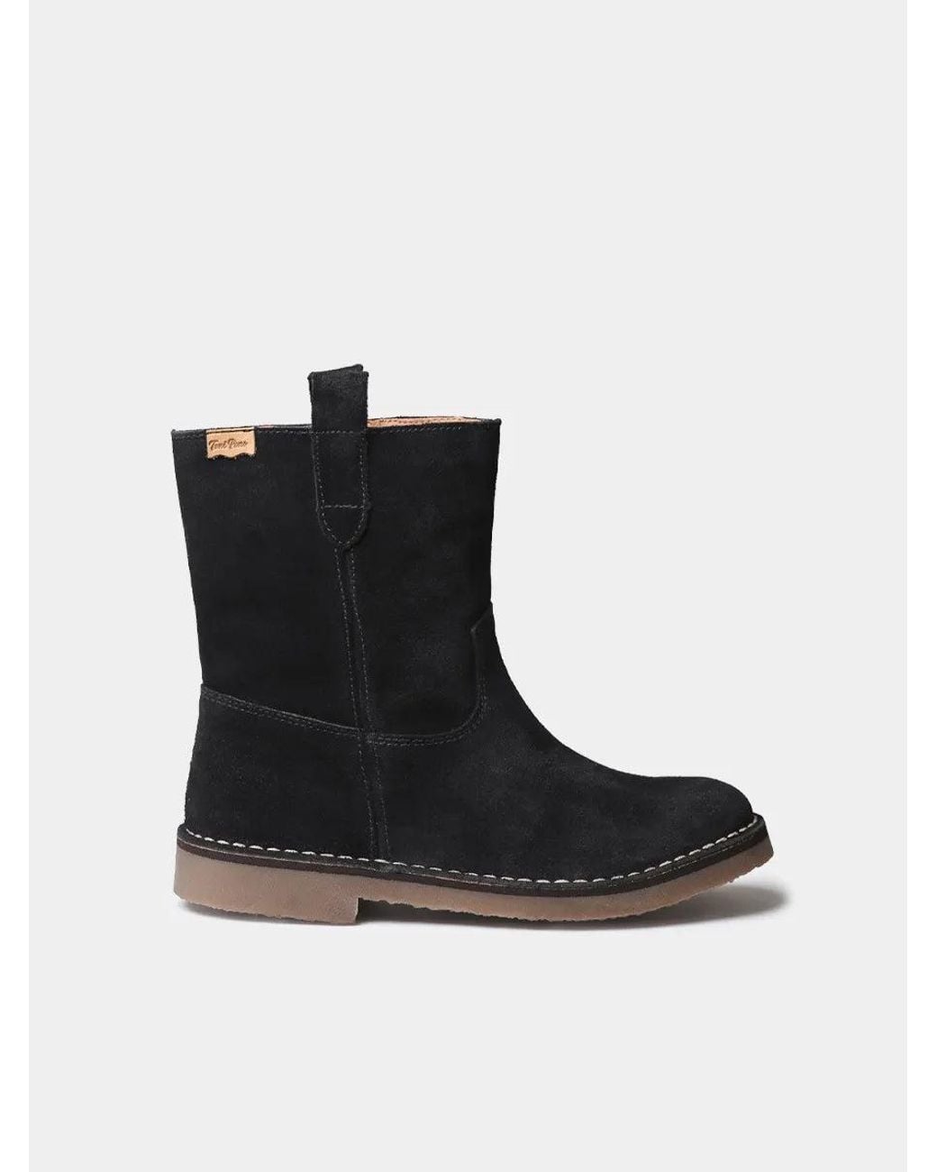 Toni Pons Black Leather Ankle Boot