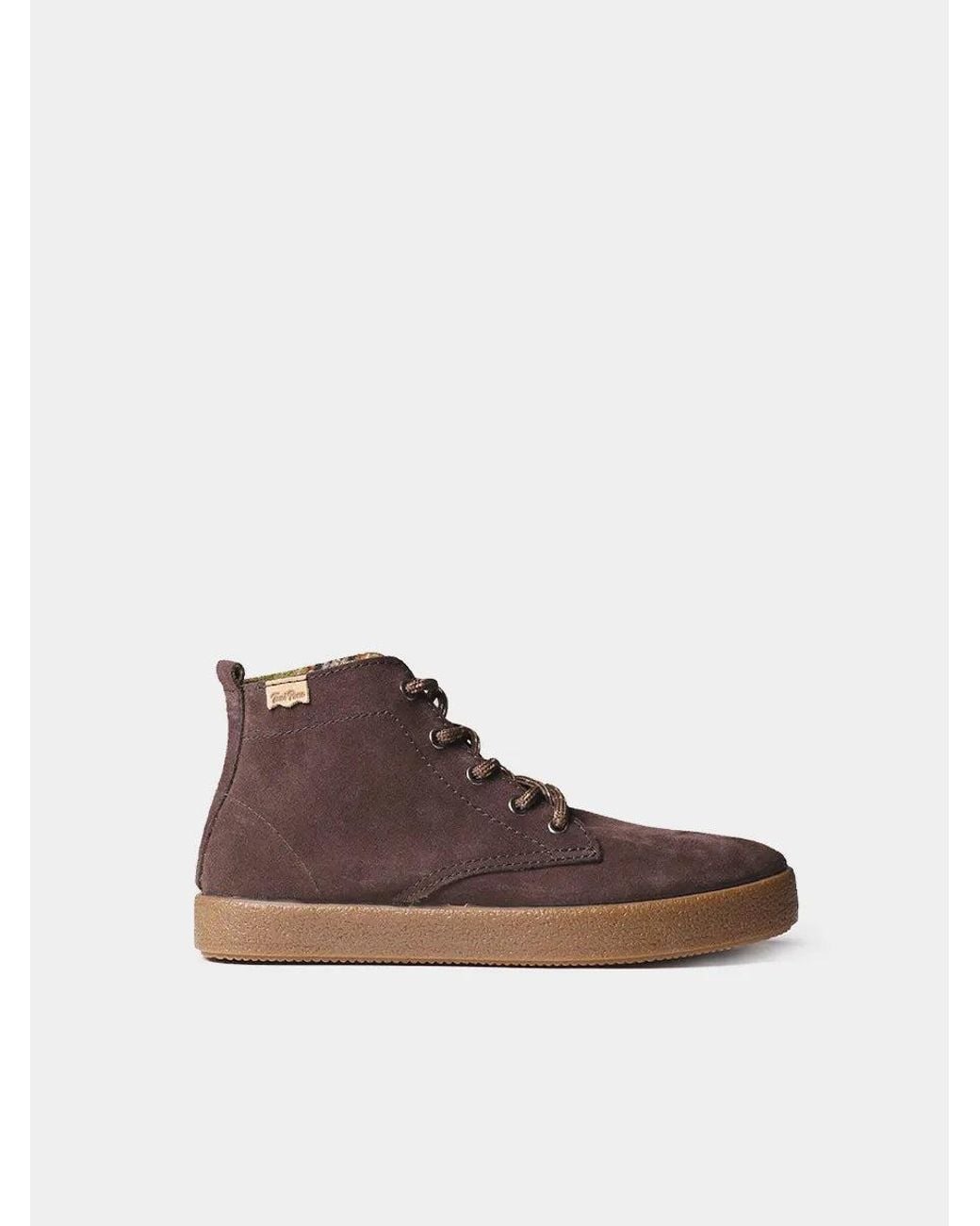 Toni Pons Brown Lace-Up Ankle Boot for men