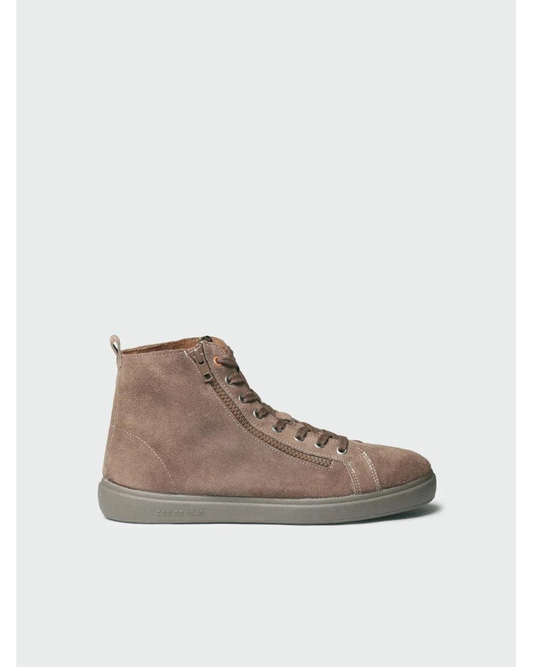 Toni Pons Brown Suede Lace-Up Ankle Boot for men