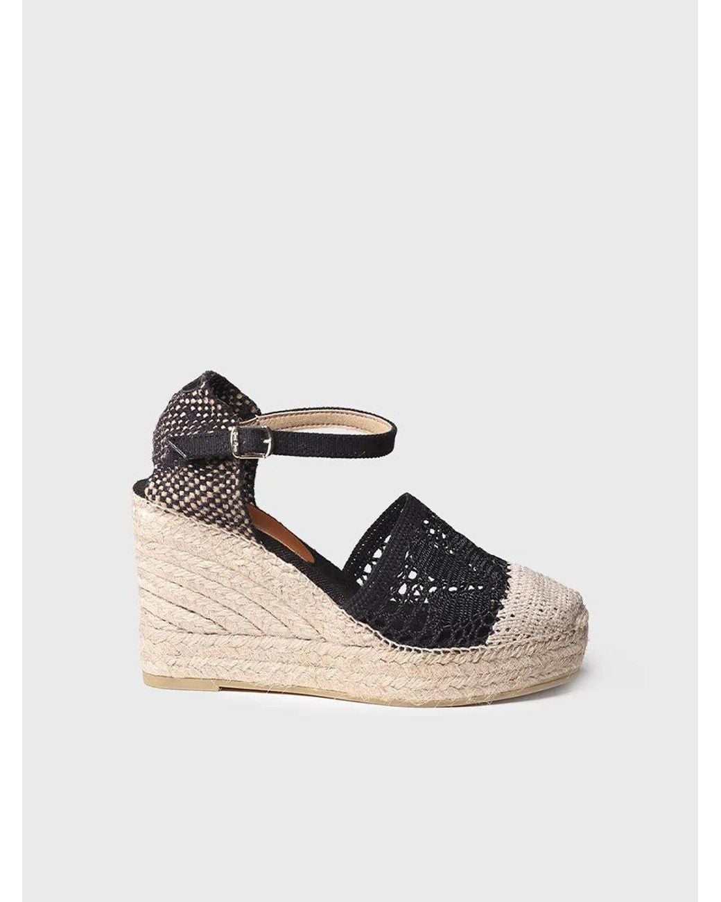 Toni Pons Pink High Wedge Espadrilles