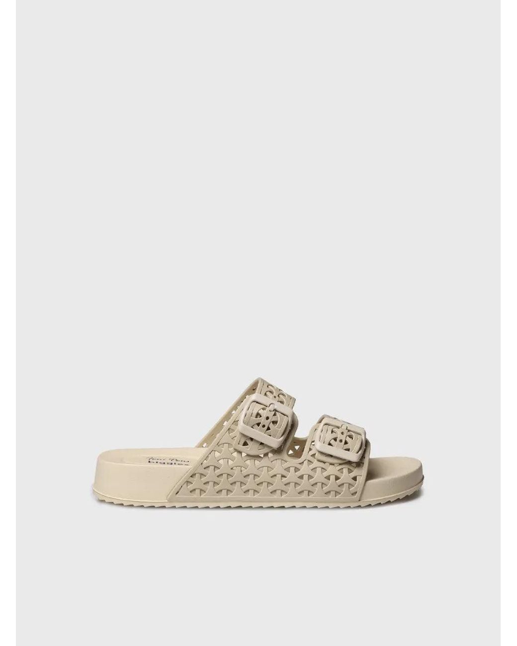 Toni Pons White Flat Sandals For