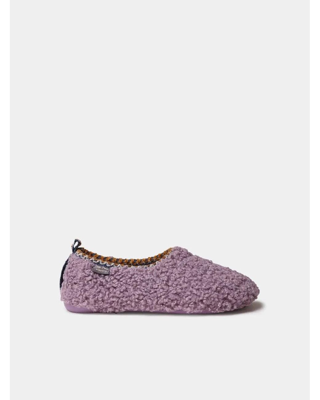 Toni Pons Purple Babouche-Style Slipper