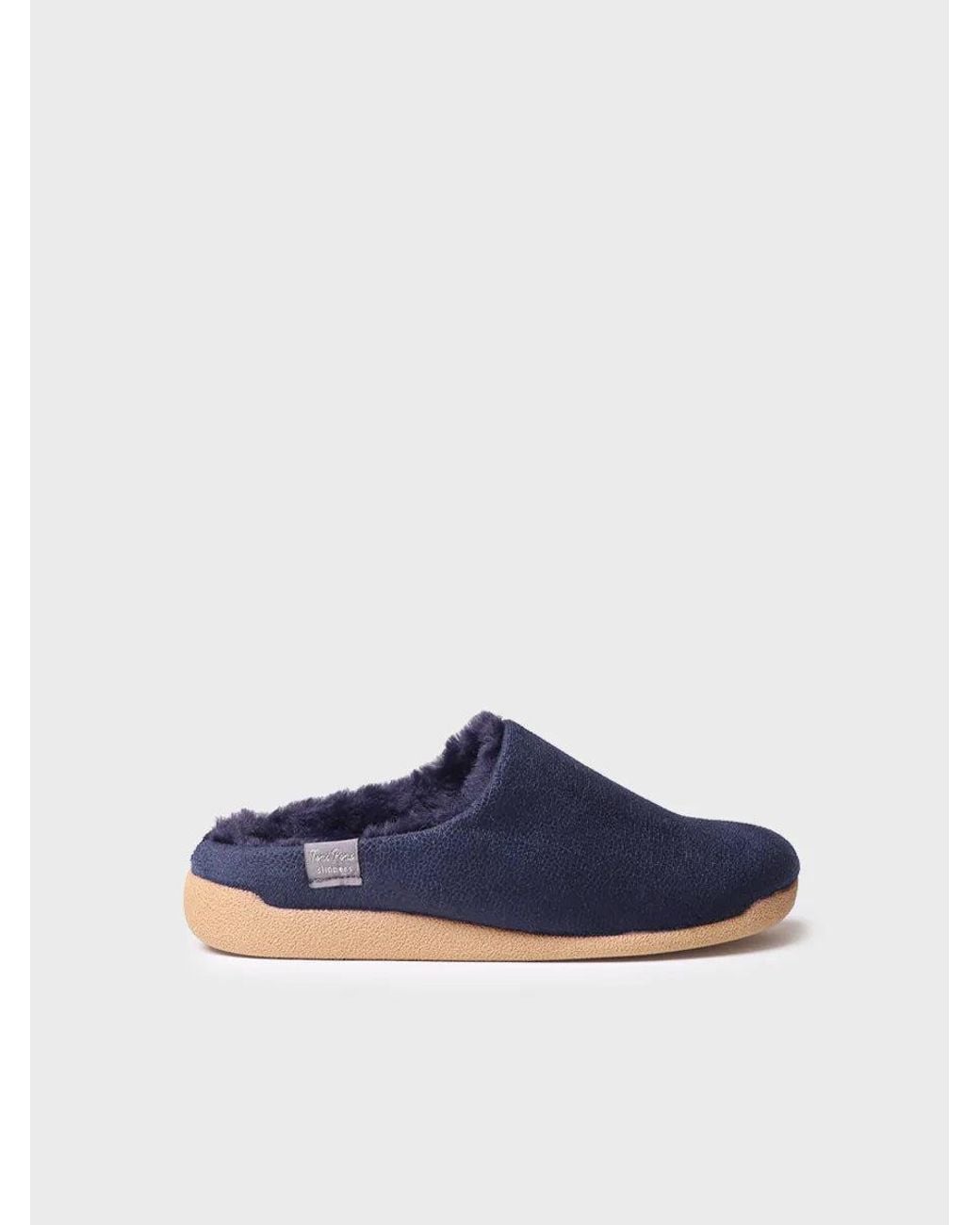 Toni Pons Blue Clog-Style Slipper