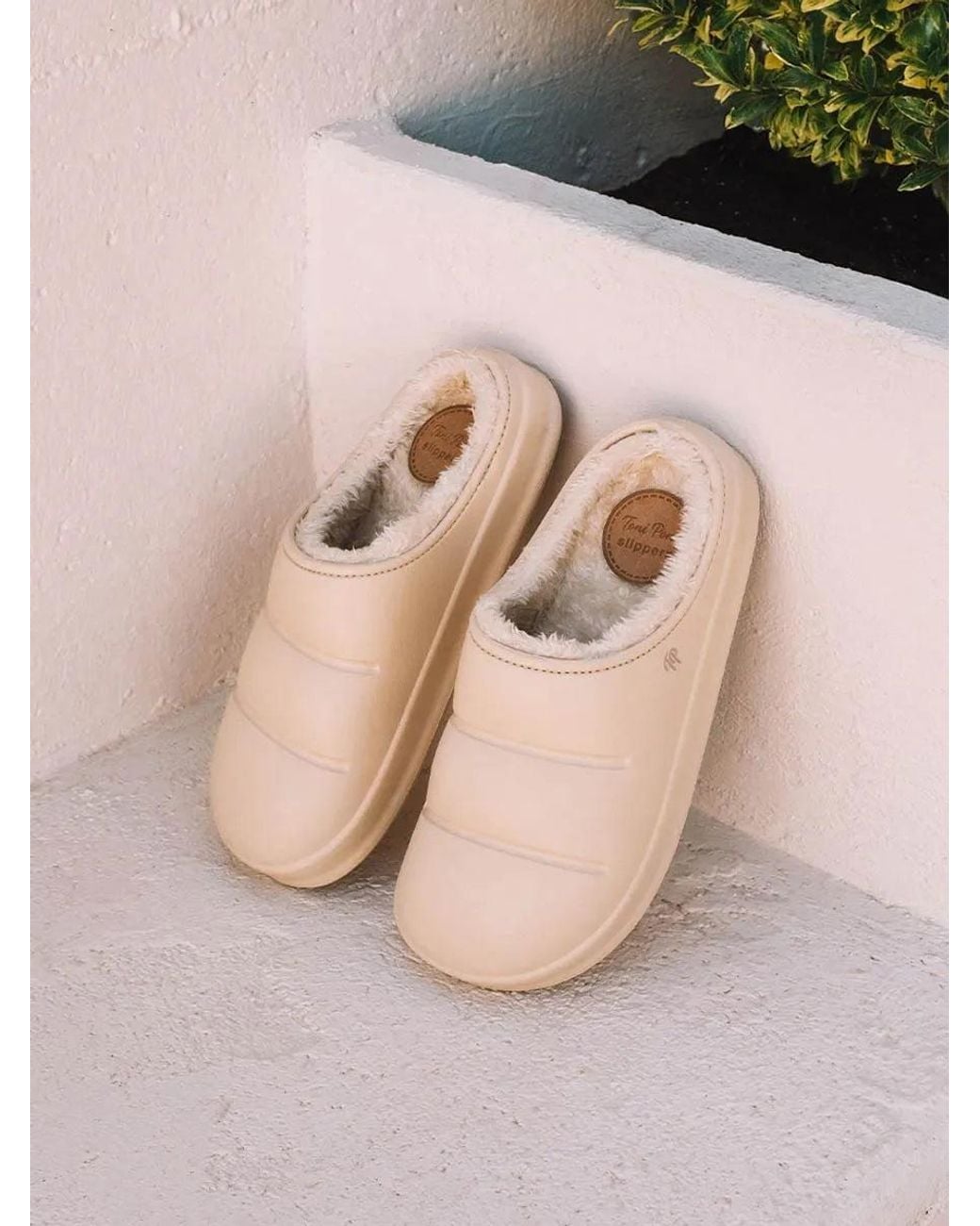 Toni Pons Natural Rubber Slippers With Soft Lining