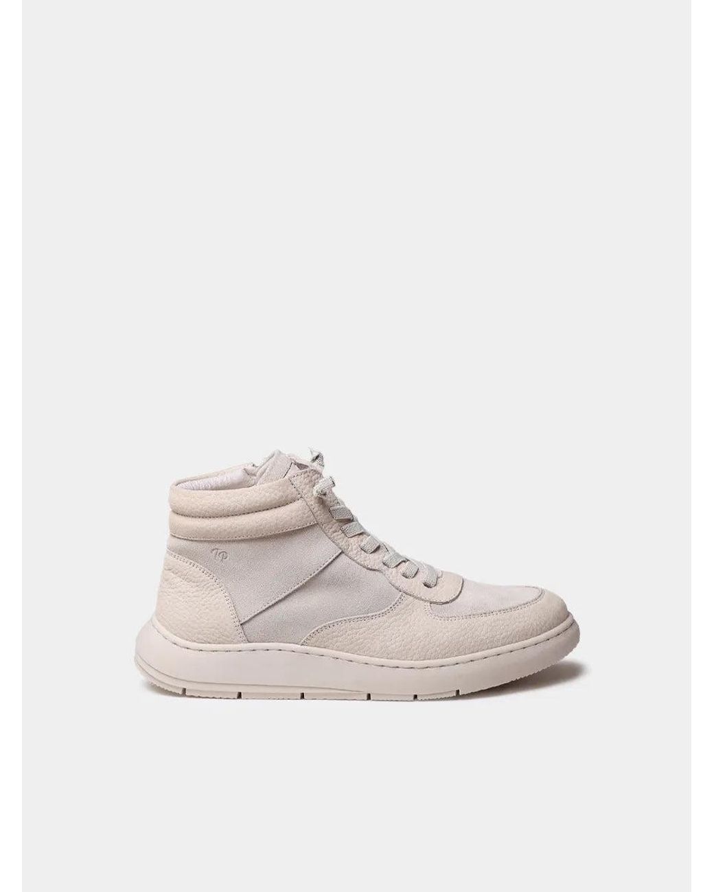 Toni Pons Natural Lace-Up Trainer-Style Boot