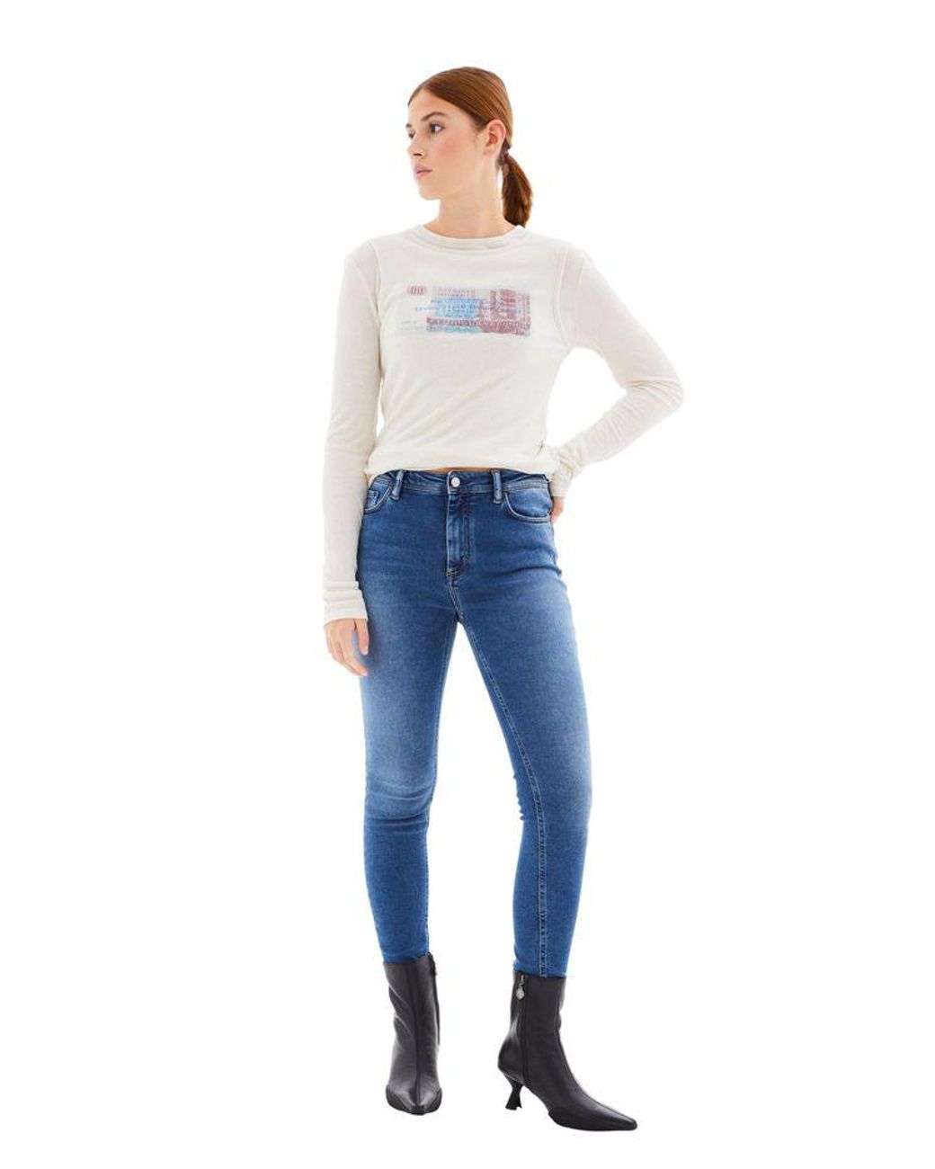 Acne hotsell peg jeans