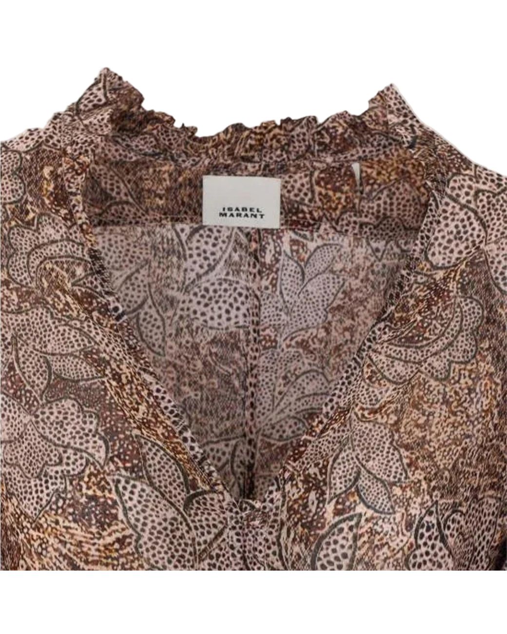 Isabel Marant White Celeny Blouse