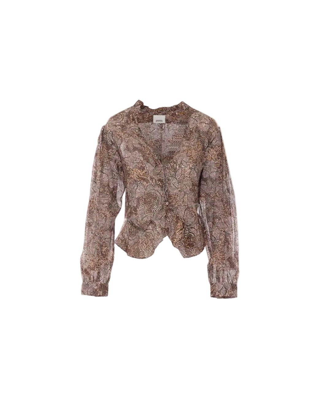 Isabel Marant White Celeny Blouse