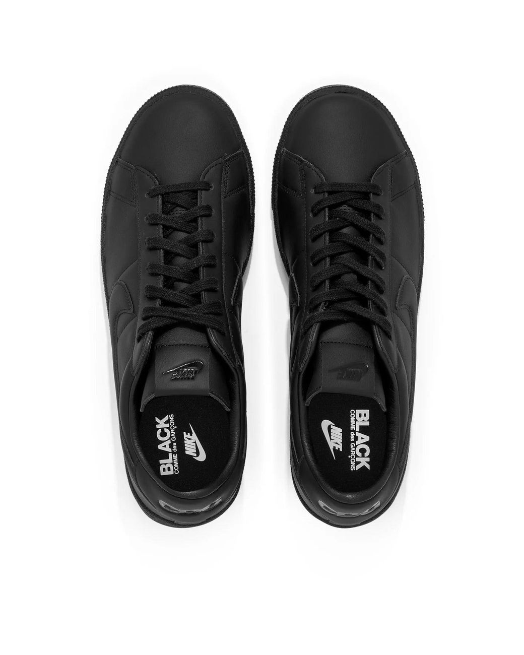 Comme des Garçons Cdg X Nike Tennis Womens Sneakers in Black | Lyst