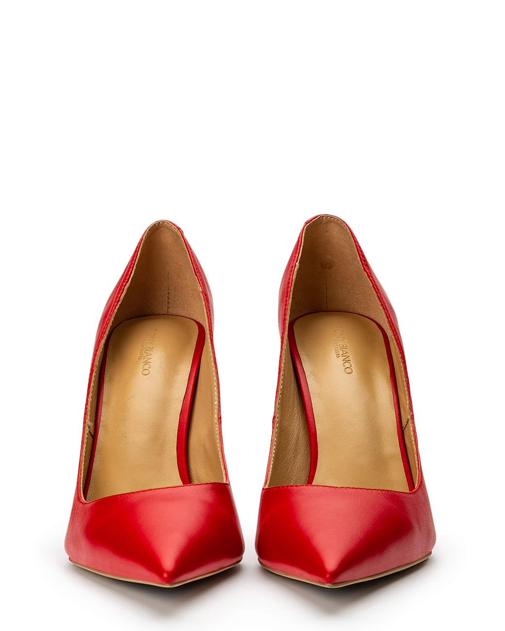 Tony Bianco Leather Alyx 10.5cm Heels in Red - Lyst