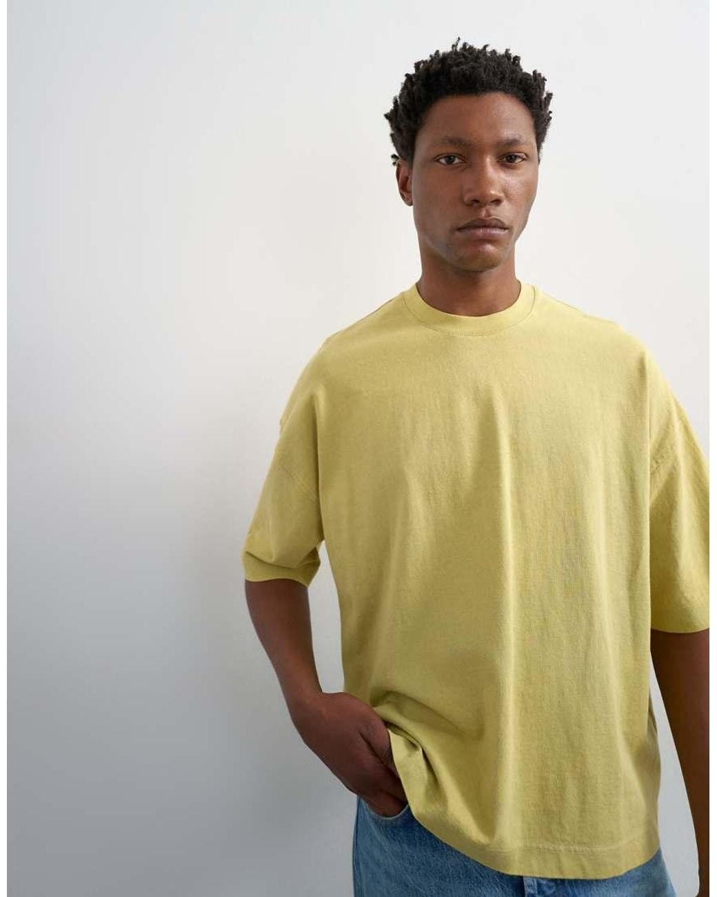 Topman Green Boxy Fit for men