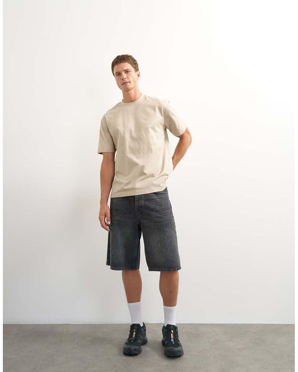 Topman Natural Relaxed Fit T-shirt for men
