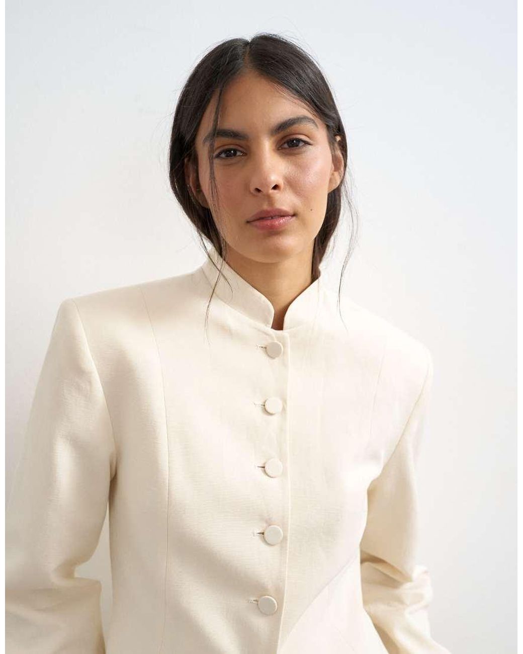 TOPSHOP Natural Co Ord Drummer Jacket