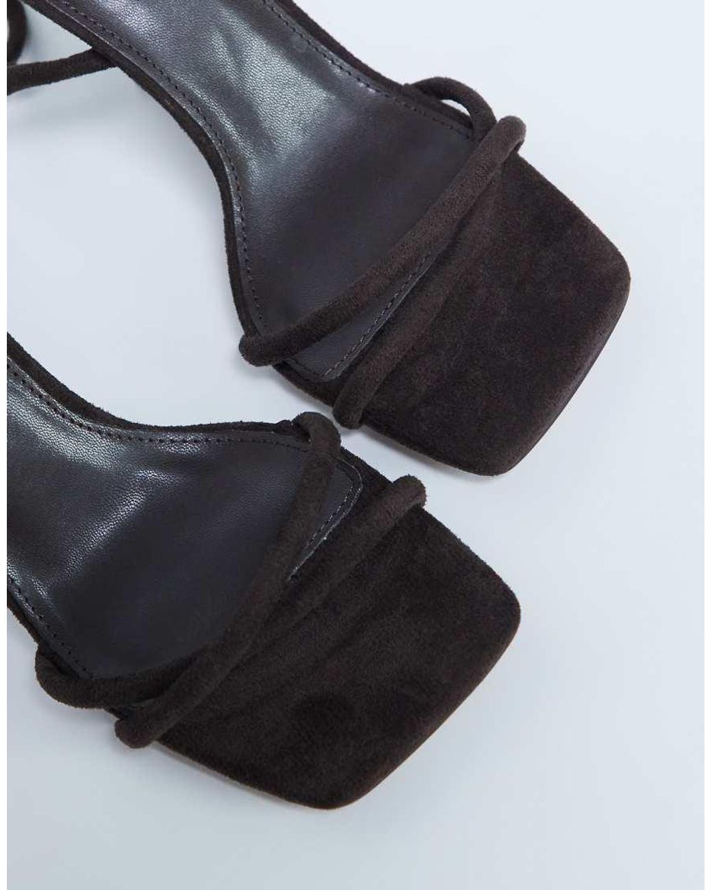 TOPSHOP White Alexa Sculptured Wedge Sandal