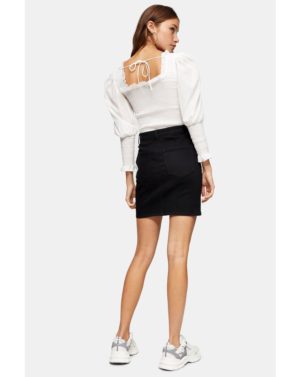 topshop joni skirt