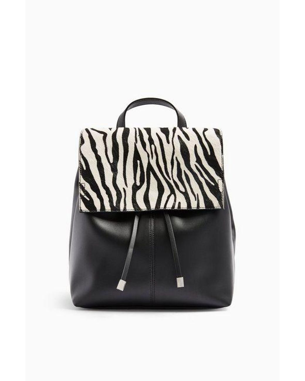 topshop white backpack
