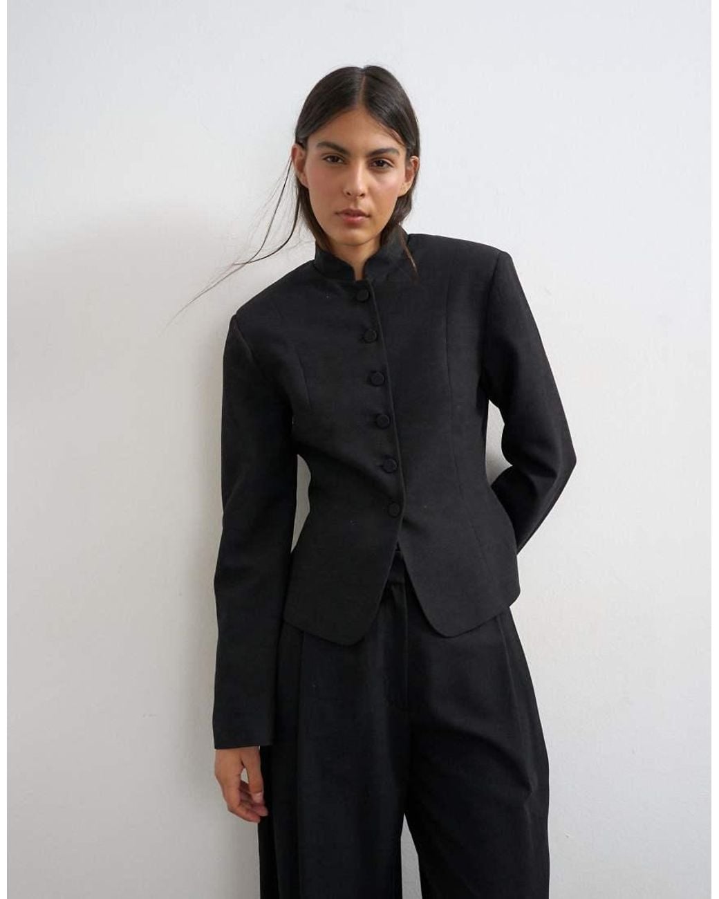 TOPSHOP Blue Co Ord Drummer Jacket