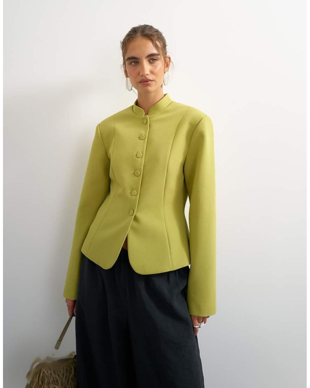 TOPSHOP Metallic Drummer Jacket