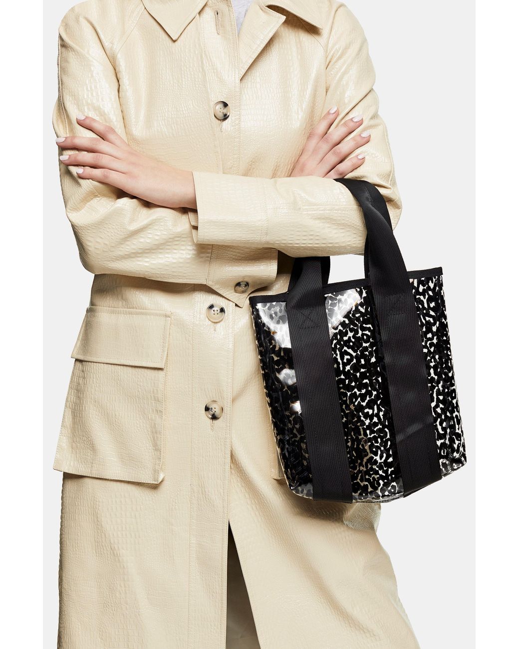 leopard print grab bag