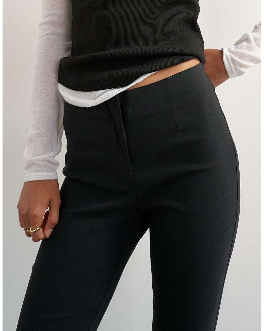 TOPSHOP White 3 Quarter Length Capri