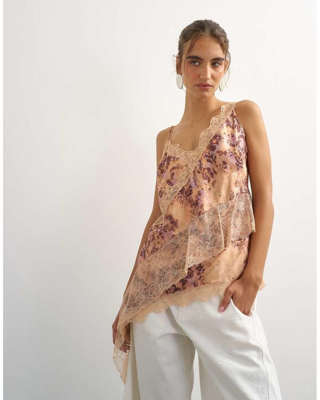 TOPSHOP Natural Insert Cami