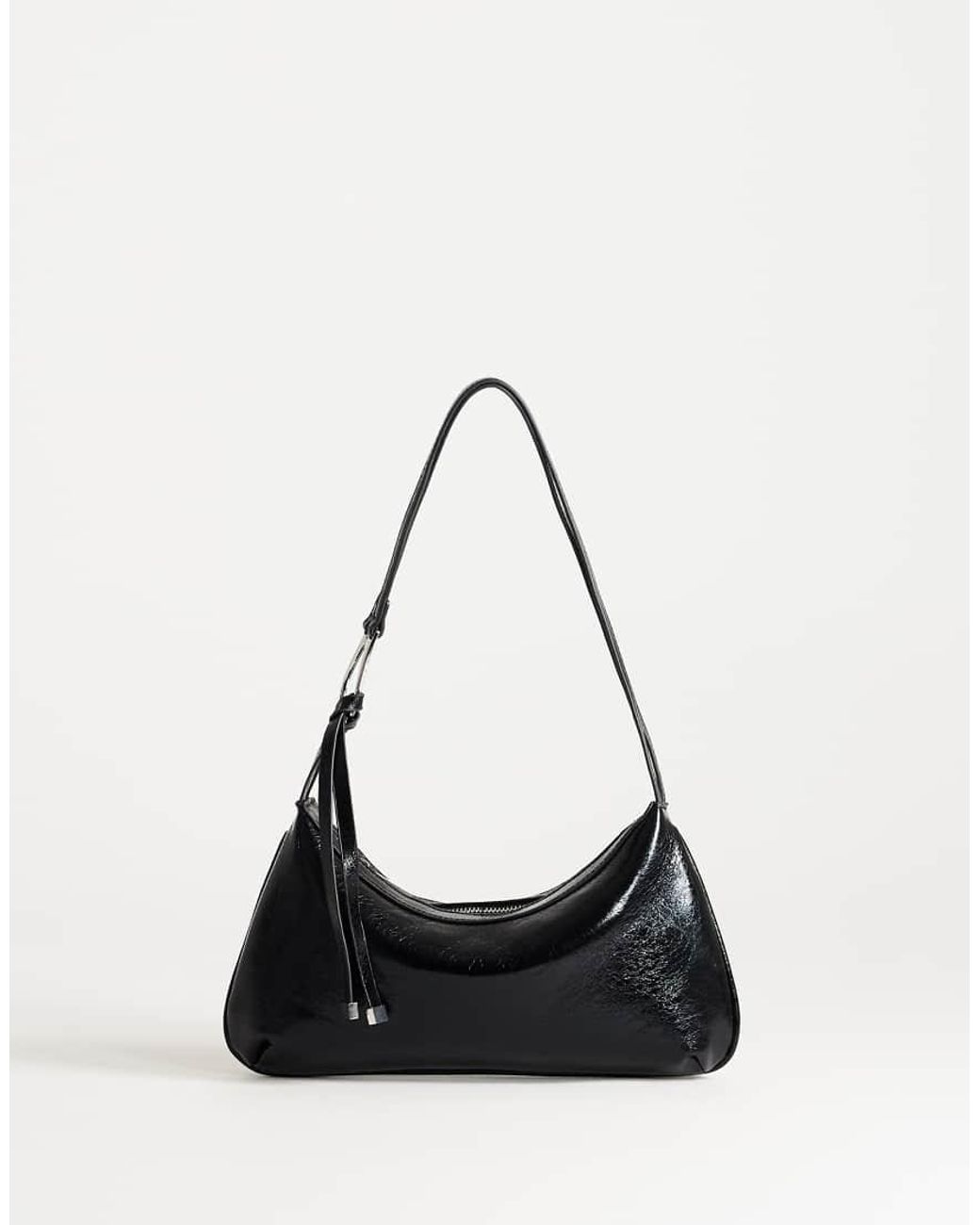 TOPSHOP Black Jaye Small Shoulder Bag