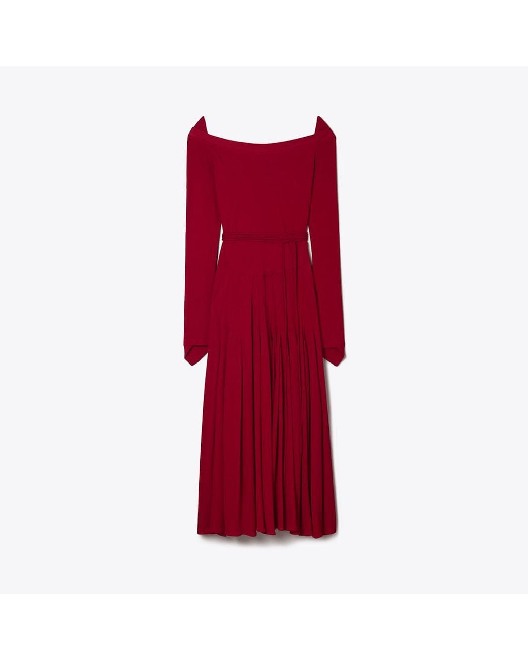 Tory Burch Red Viscose Jersey Dress