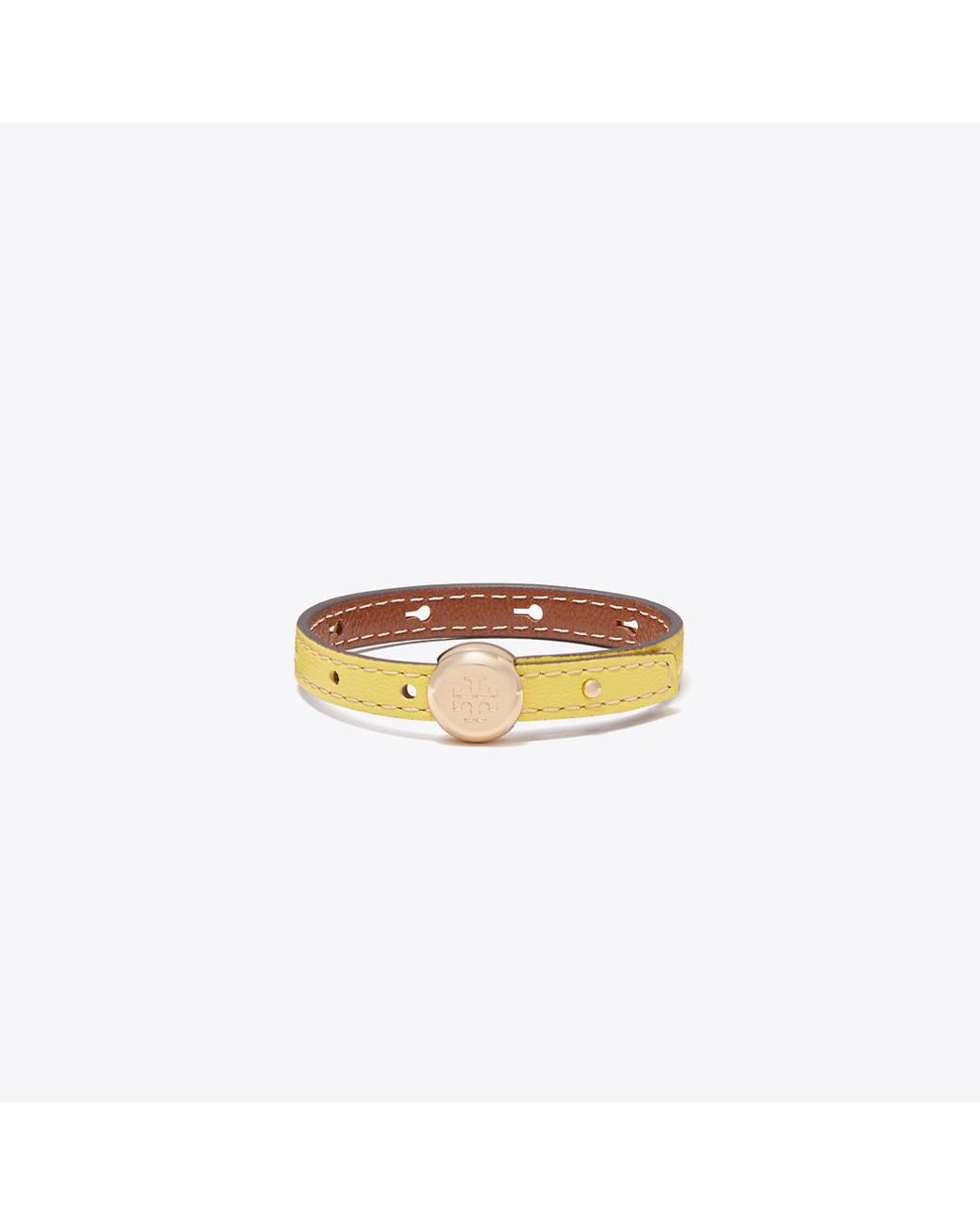 Tory Burch Multicolor Icon Leather Bracelet