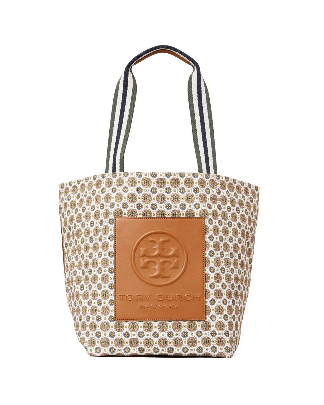 Tory Burch Gracie Reversible Printed Canvas Tote Bag | Lyst
