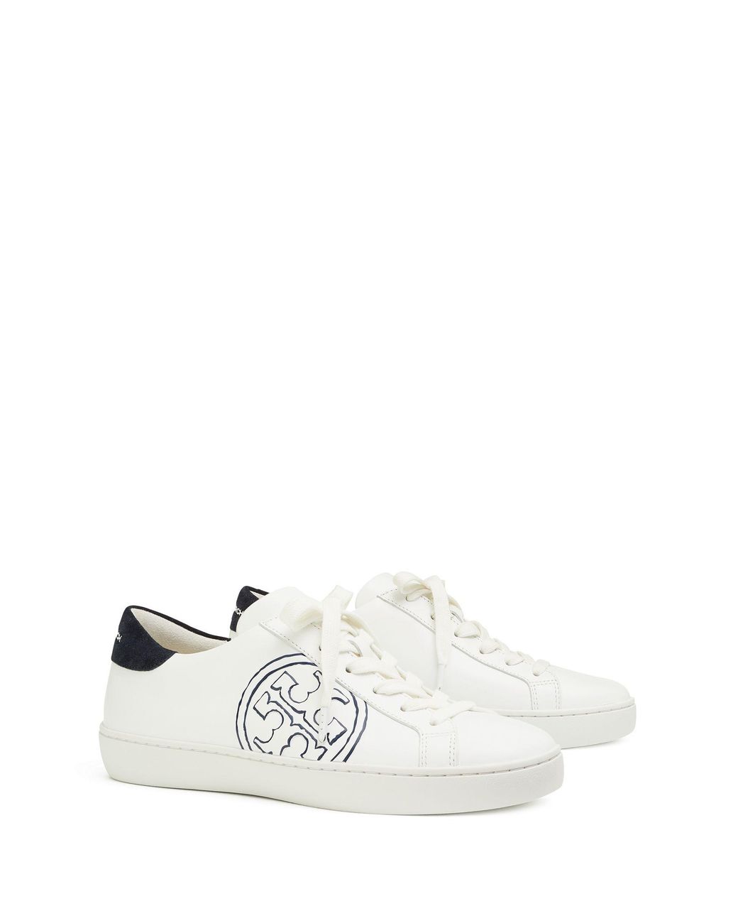 Tory Burch T-logo Sneaker in White | Lyst