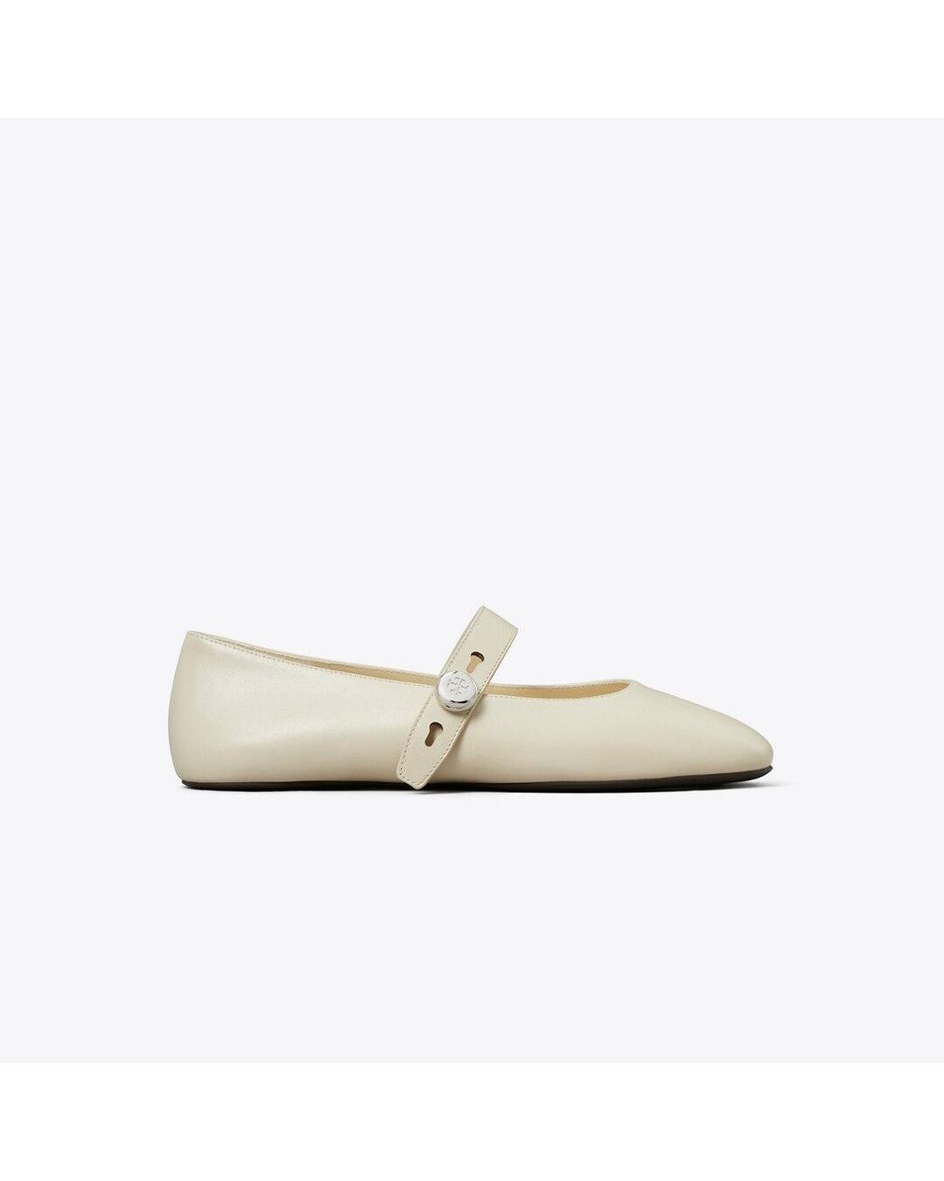 Tory Burch White Romy Mary Jane