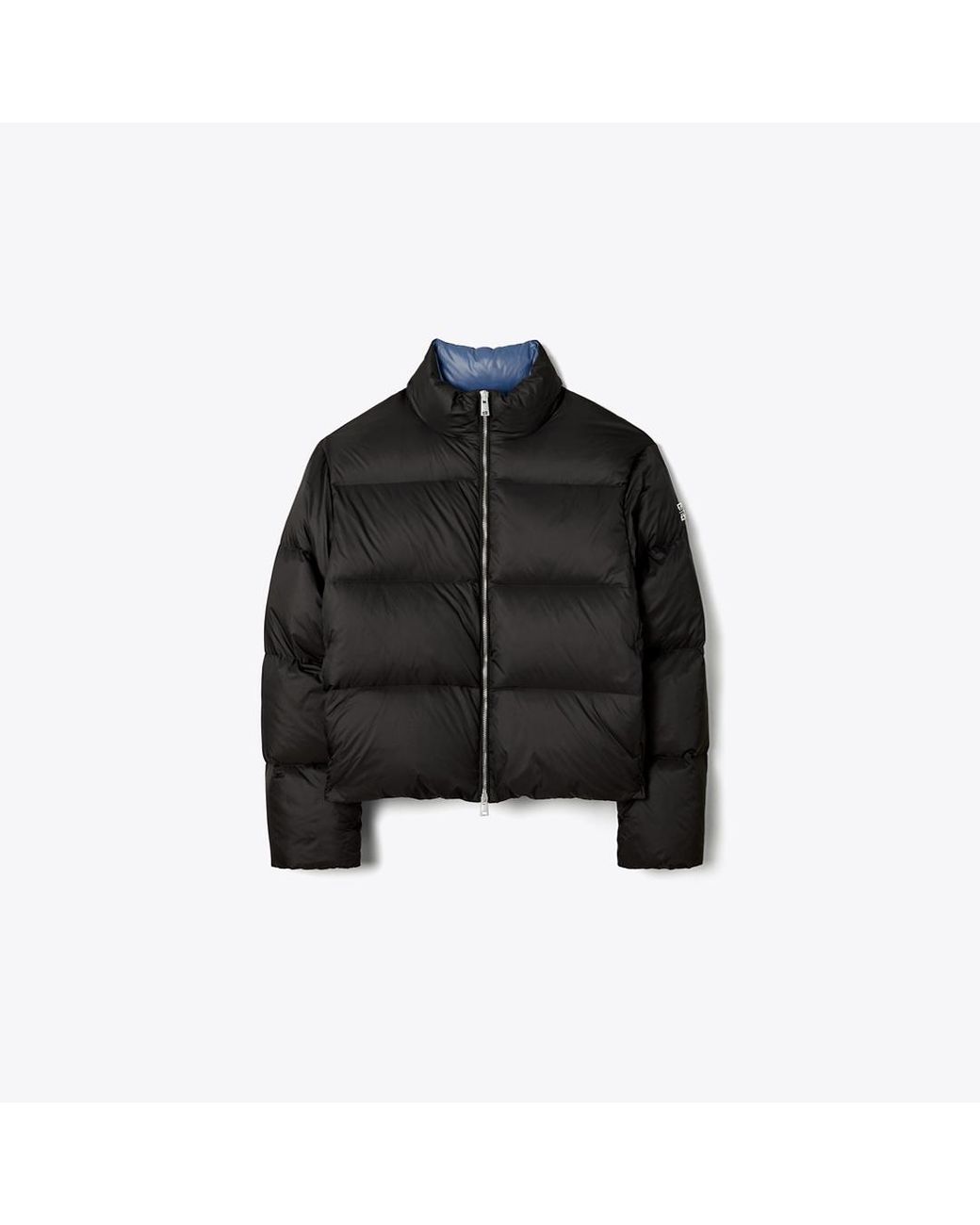 Tory Burch Black Nylon Down Puffer Jacket