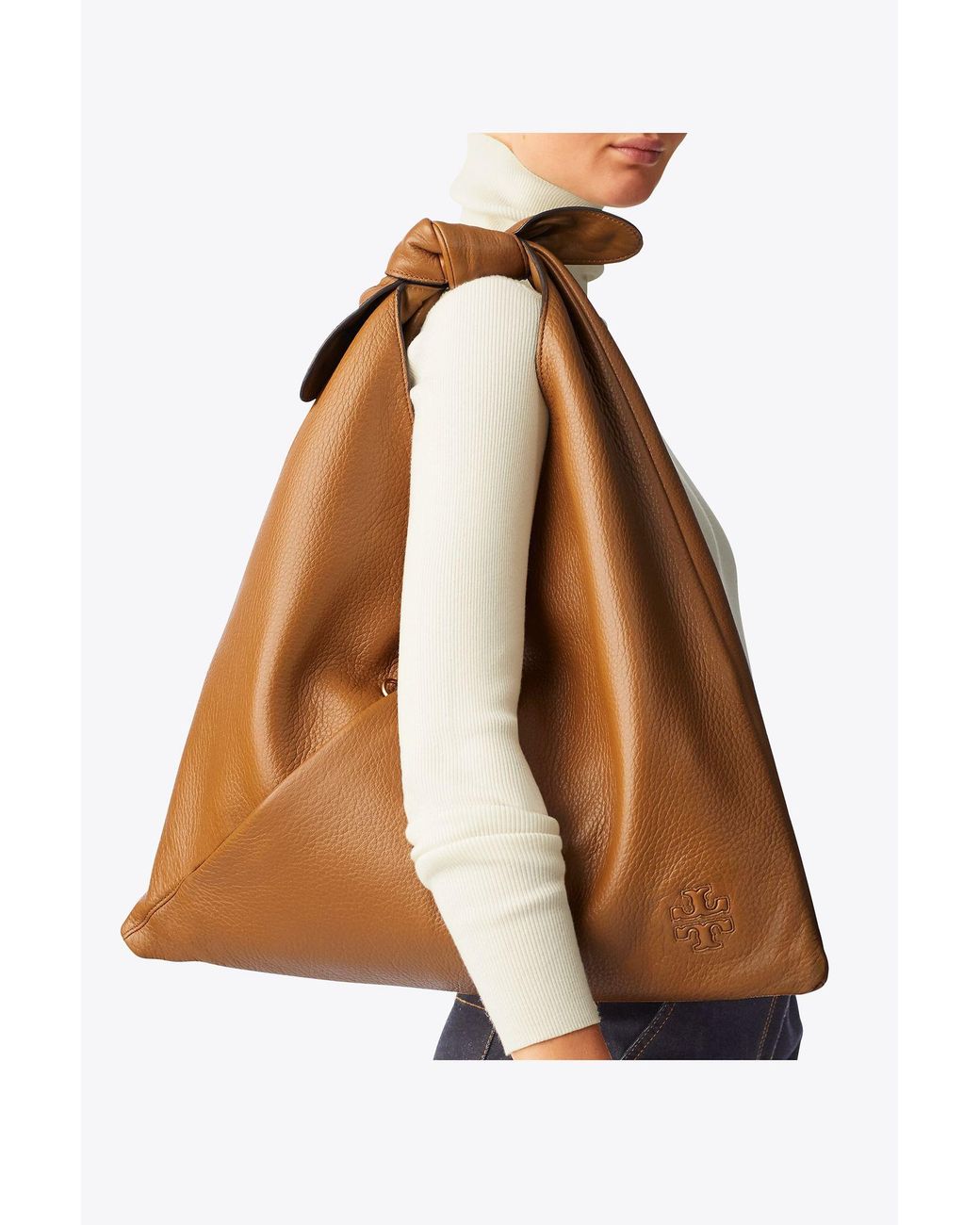 zoe quilted tie bag