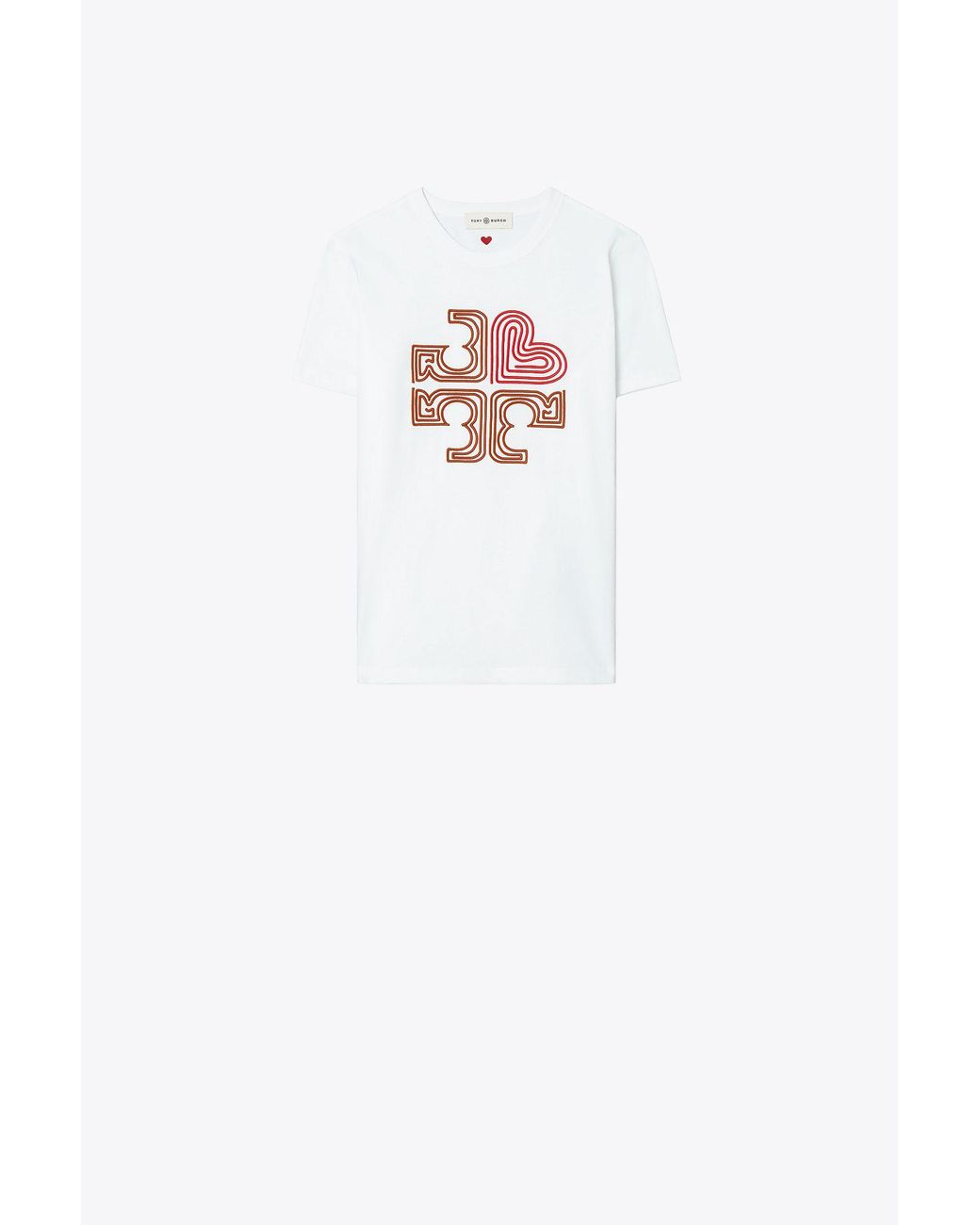 Tory Burch logo-embroidered T-shirt - Farfetch