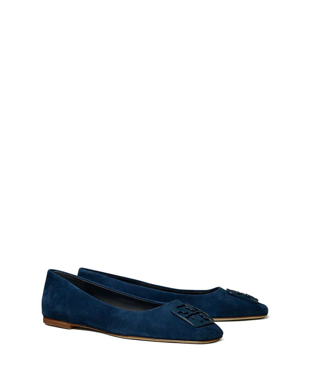 Tory Burch Georgia Ballet Flat in Blue | Lyst