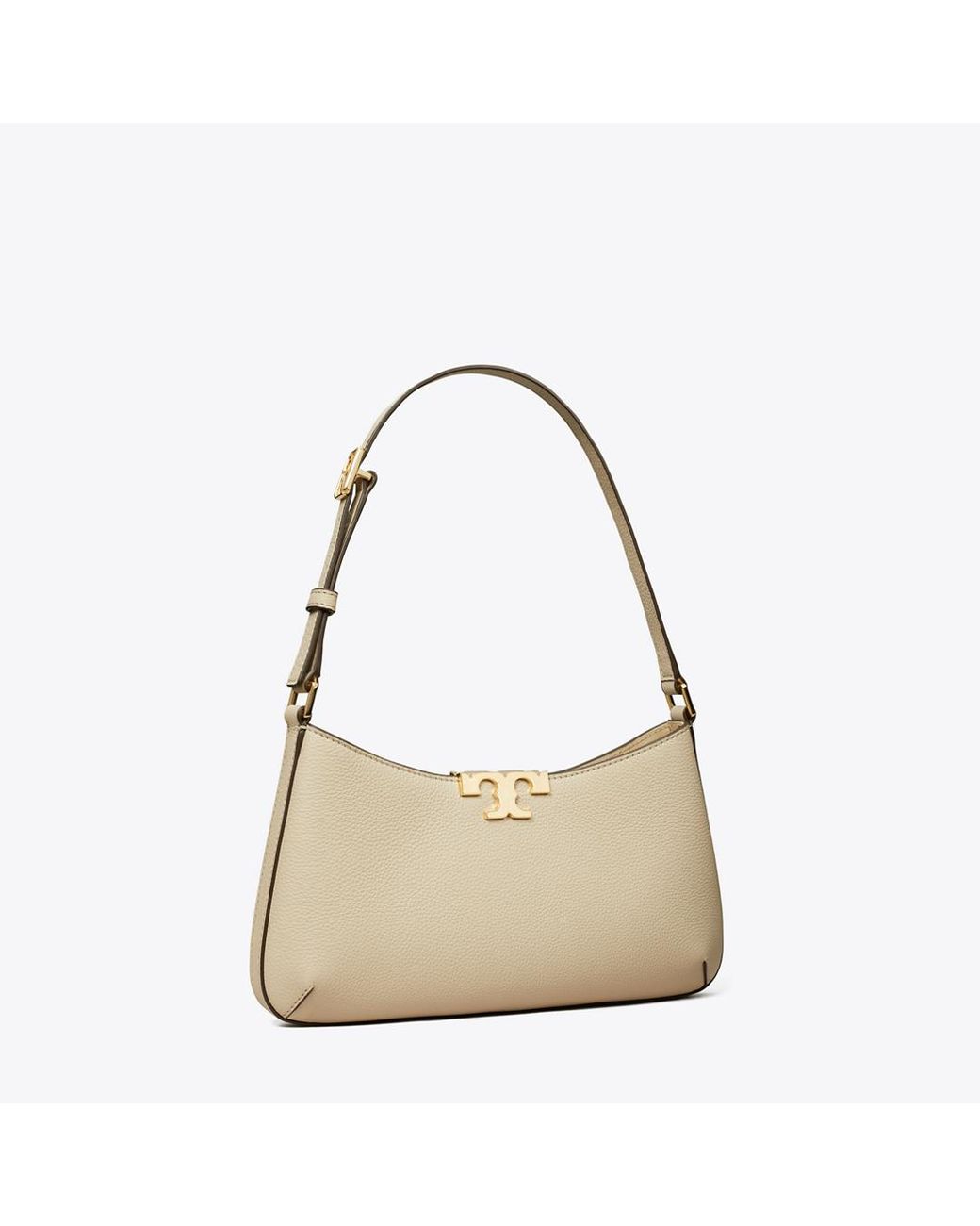 Tory Burch Natural Eleanor Soft Slim Shoulder Bag