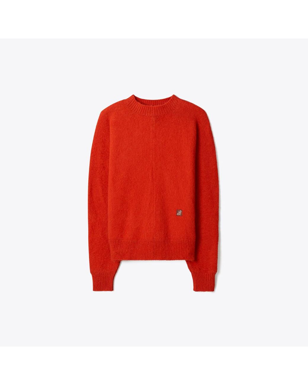 Tory Burch Red Wool Sweater