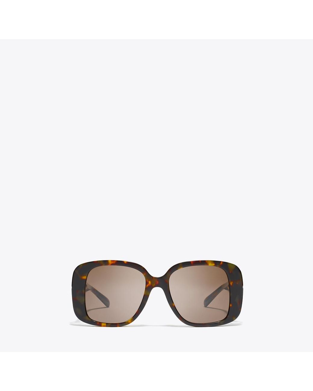 Tory Burch Multicolor Pierced Oversized Square Sunglasses