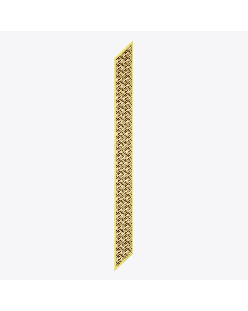 Tory Burch Metallic T Link Silk Ribbon Tie