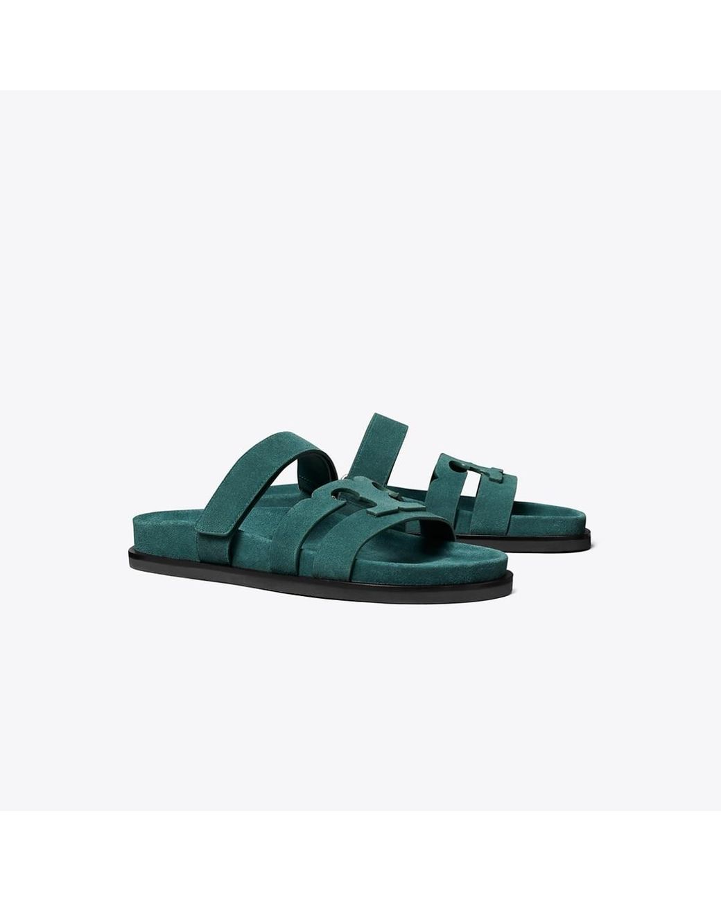 Tory Burch Green Ines Sport Slide
