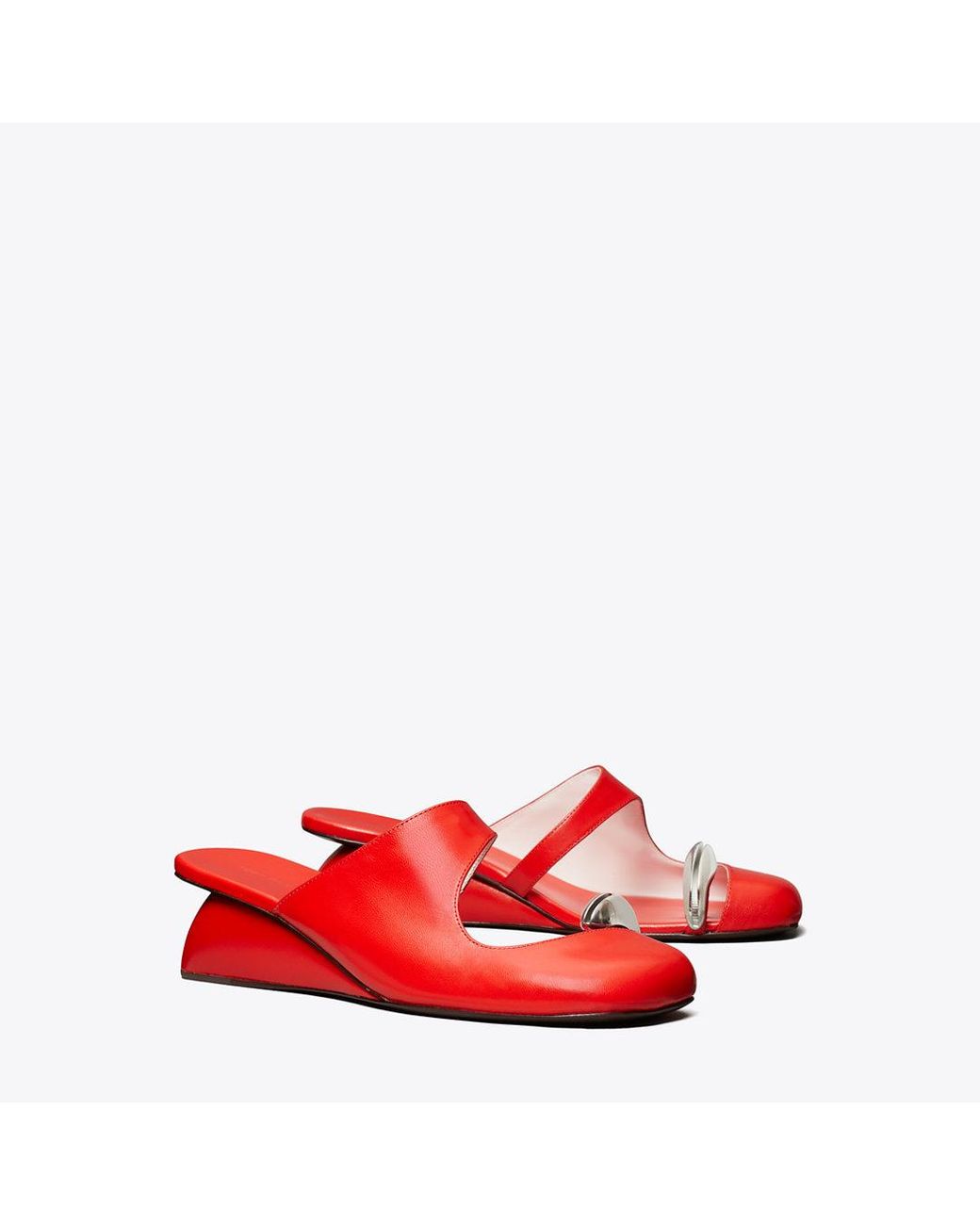 ❤️Tory Burch wedge シューズ　赤　サンダル ❤️Tory Burch wedge シューズ 赤 サンダル