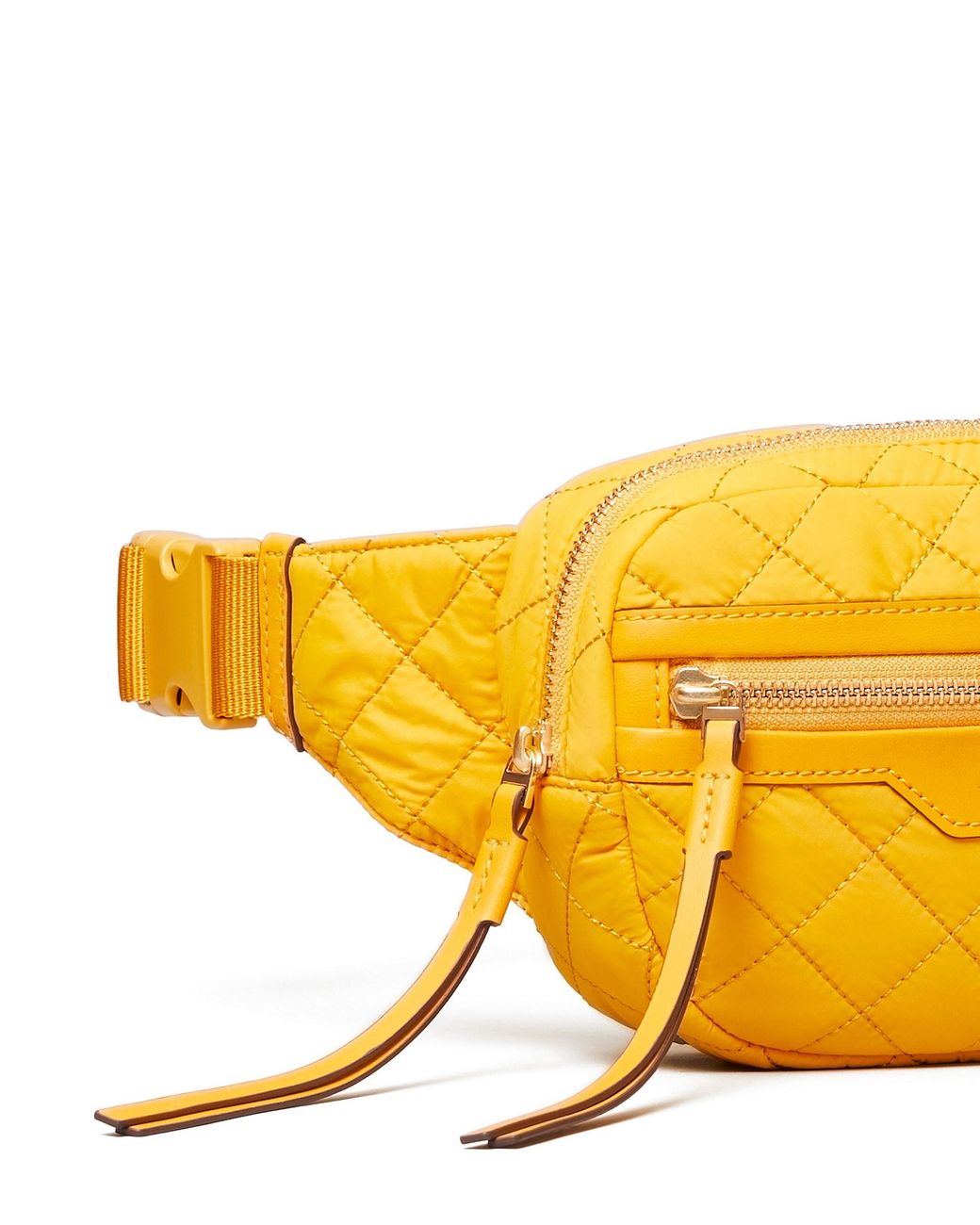 Tory Burch Perry Quilted Nylon Belt Bag in Yellow | Lyst Canada