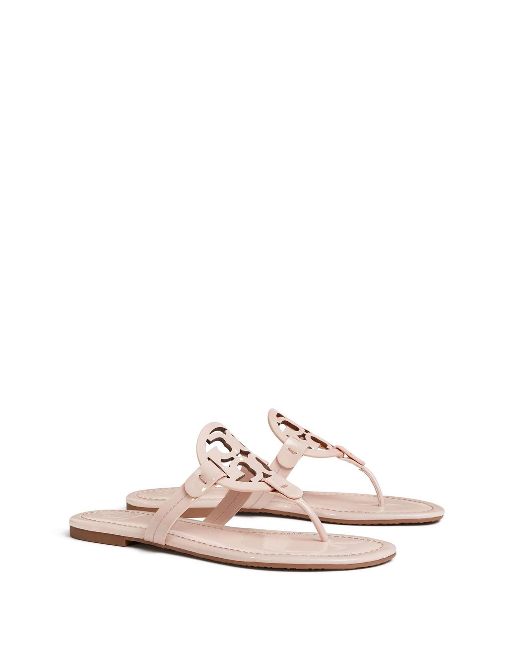 tory burch patent sandals
