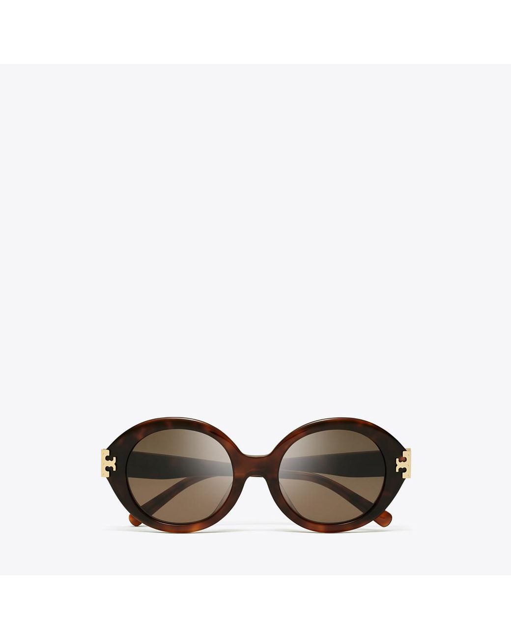 Tory Burch Multicolor Eleanor Oval Sunglasses, One Size